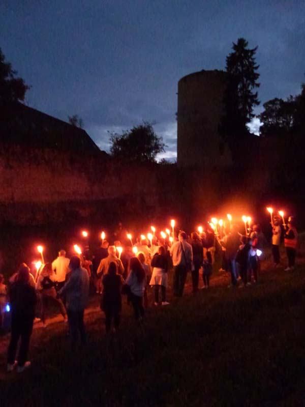 Déambulation aux flambeaux